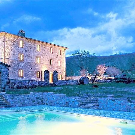 Campo Al Vento - Country Farm Villa Monte Castello di Vibio Buitenkant foto